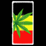 Coque Personnalisée Sony Xpéria Z5 Drapeau allemand cannabis