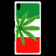 Coque Personnalisée Sony Xpéria Z5 Drapeau italien cannabis