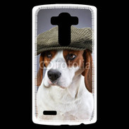 Coque Personnalisée Lg G4 Beagle avec casquette
