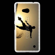 Coque Nokia Lumia 640 LTE beach soccer couché du soleil