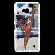 Coque Nokia Lumia 640 LTE Beach Volley féminin 50