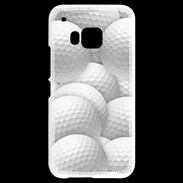 Coque HTC One M9 Balles de golf en folie