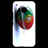 Coque HTC One M9 Ballon de rugby Portugal