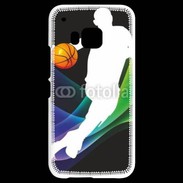 Coque HTC One M9 Basketball en couleur 5