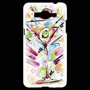 Coque Samsung Grand Prime 4G cocktail en dessin