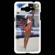 Coque Samsung Grand Prime 4G Beach Volley féminin 50