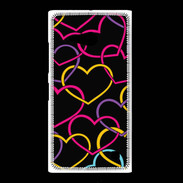 Coque Nokia Lumia 735 Amour de cœur coloré