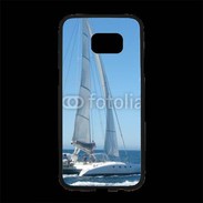 Coque Personnalisée Samsung S7 Edge Premium Catamaran en mer