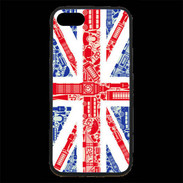 Coque iPhone 7 Premium Angleterre sur Drapeau 1