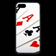 Coque iPhone 7 Premium Poker 4 as