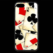 Coque iPhone 7 Premium Carte de poker vintage 50
