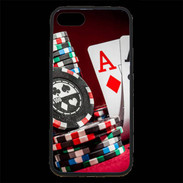 Coque iPhone 7 Premium Paire d'As au poker