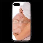 Coque iPhone 7 Premium Femme enceinte avec bébé dans le ventre