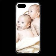 Coque iPhone 7 Premium Jumeaux bébés