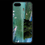 Coque iPhone 7 Premium Barques sur le lac d'Annecy