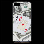 Coque iPhone 7 Premium Paire d'as au poker 2