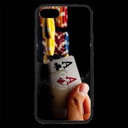 Coque iPhone 7 Premium Poker paire d'as