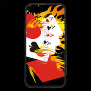 Coque iPhone 7 Premium Cartes et feu