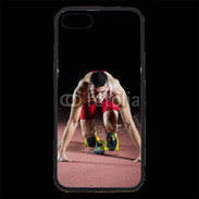 Coque iPhone 7 Premium Athlete on the starting block