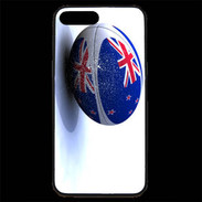 Coque iPhone 7 Plus Premium Ballon de rugby Nouvelle Zélande