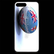 Coque iPhone 7 Plus Premium Ballon de rugby Fidji