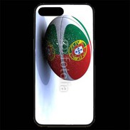Coque iPhone 7 Plus Premium Ballon de rugby Portugal