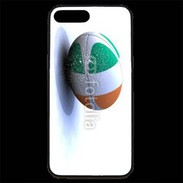 Coque iPhone 7 Plus Premium Ballon de rugby irlande
