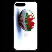 Coque iPhone 7 Plus Premium Ballon de rugby Pays de Galles