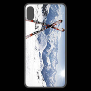 Coque  iPhone XS Max Premium Paire de ski en montagne
