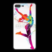 Coque  Iphone 8 Plus PREMIUM Danseuse en couleur