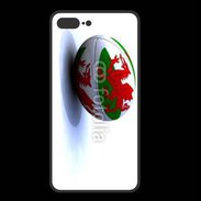 Coque  Iphone 8 Plus PREMIUM Ballon de rugby Pays de Galles
