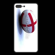 Coque  Iphone 8 Plus PREMIUM Ballon de rugby Angleterre