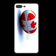Coque  Iphone 8 Plus PREMIUM Ballon de rugby Canada
