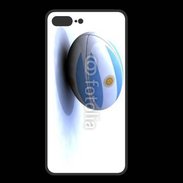 Coque  Iphone 8 Plus PREMIUM Ballon de rugby Argentine