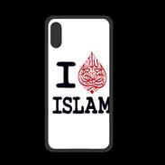 Coque  Iphone XS PREMIUM I love Islam
